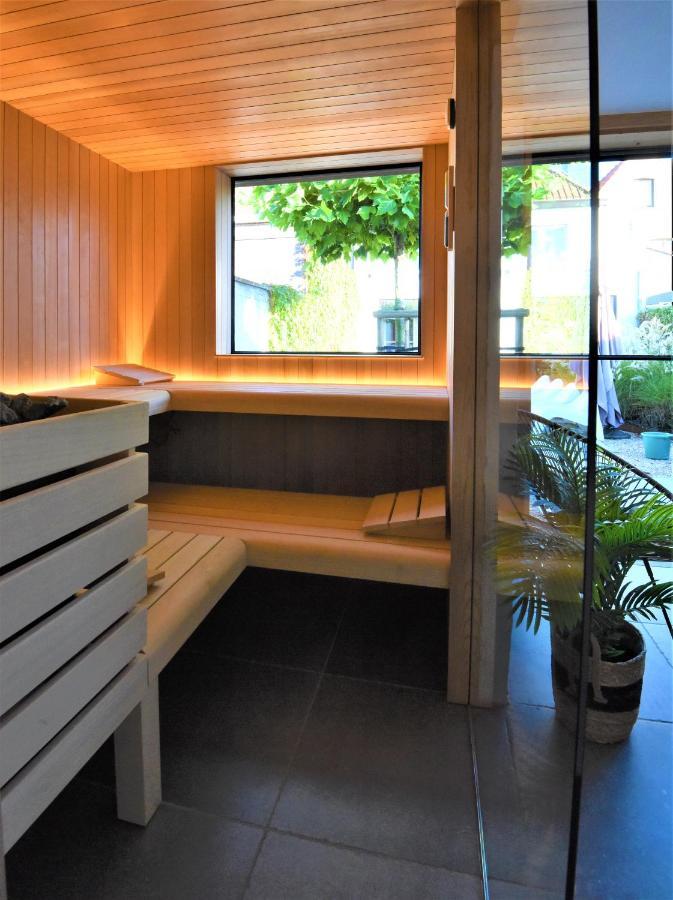 Vakantiewoning Margaux -free parking - Sauna Brugge Bagian luar foto